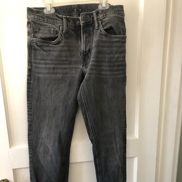 Black straight leg jeans - Picture 1 of 3